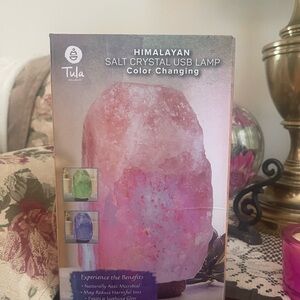 Tula Color-Changing Himalayan Salt Lamp